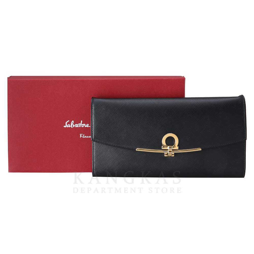 FERRAGAMO(USED)페레가모 간치니 체인 숄더백